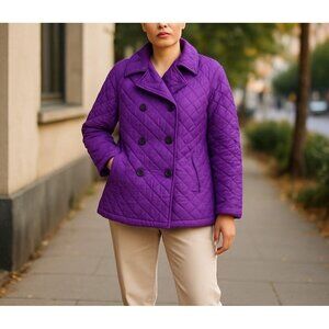 Ralph Lauren Quilted Double-Breasted Jacket (SKU 1122)